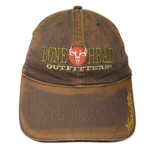 Bone Head Outfitters A Force In Nature Since 1967 Baseball Cap Brown One Size
